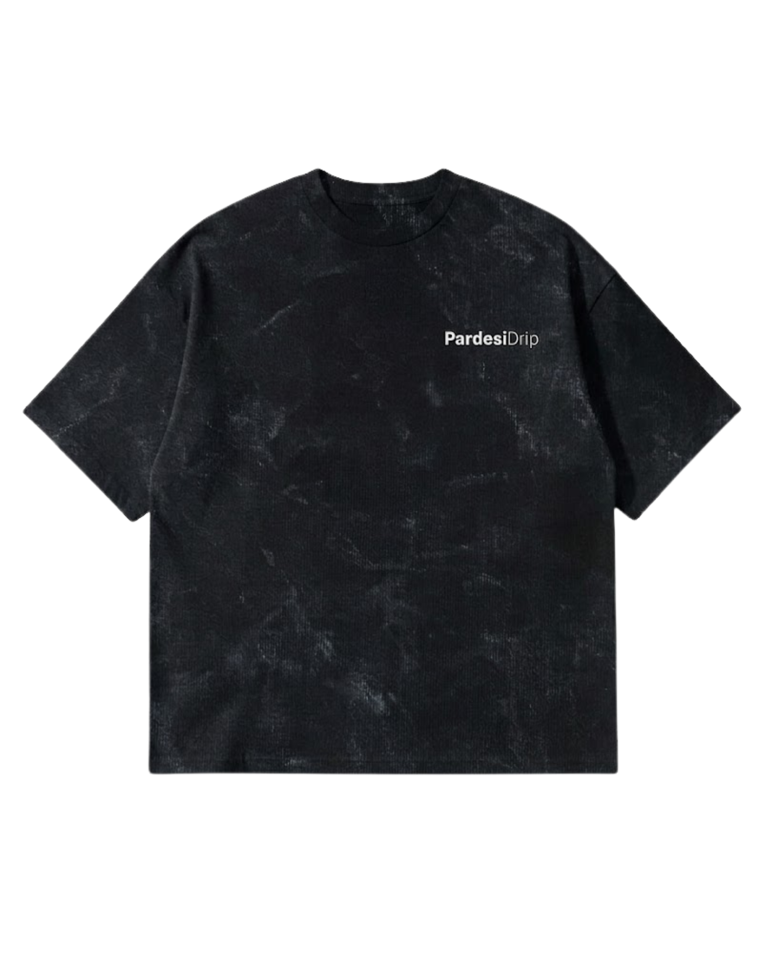 Essential Black Acid Wash T-Shirt